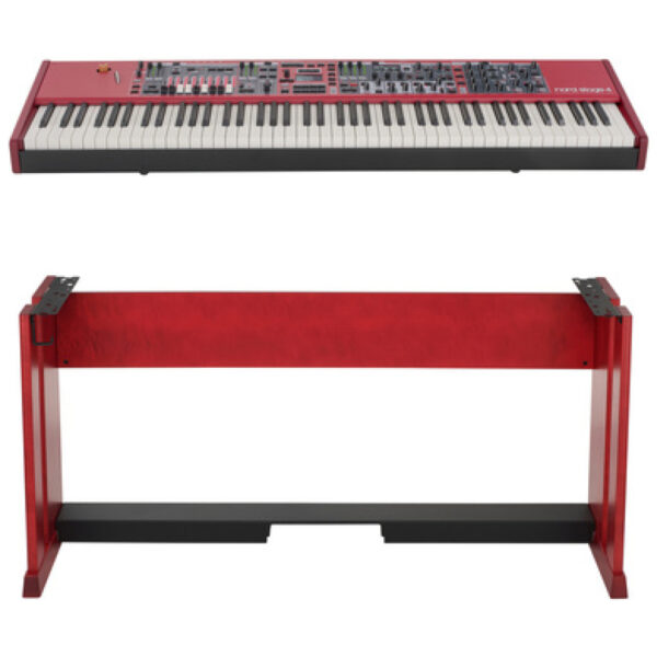 Clavia Nord Stage 4 88 Wood Stand Bundle